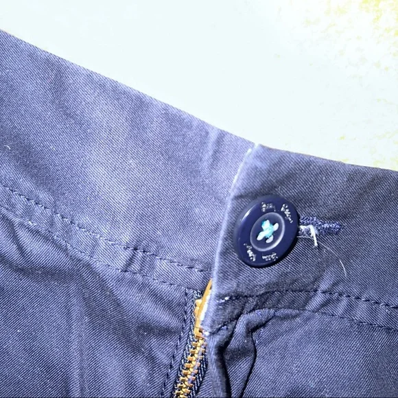 (Lizzy Pulitzer Dark Blue Callahan High Waist shorts size 2 - Picture 6 of 13